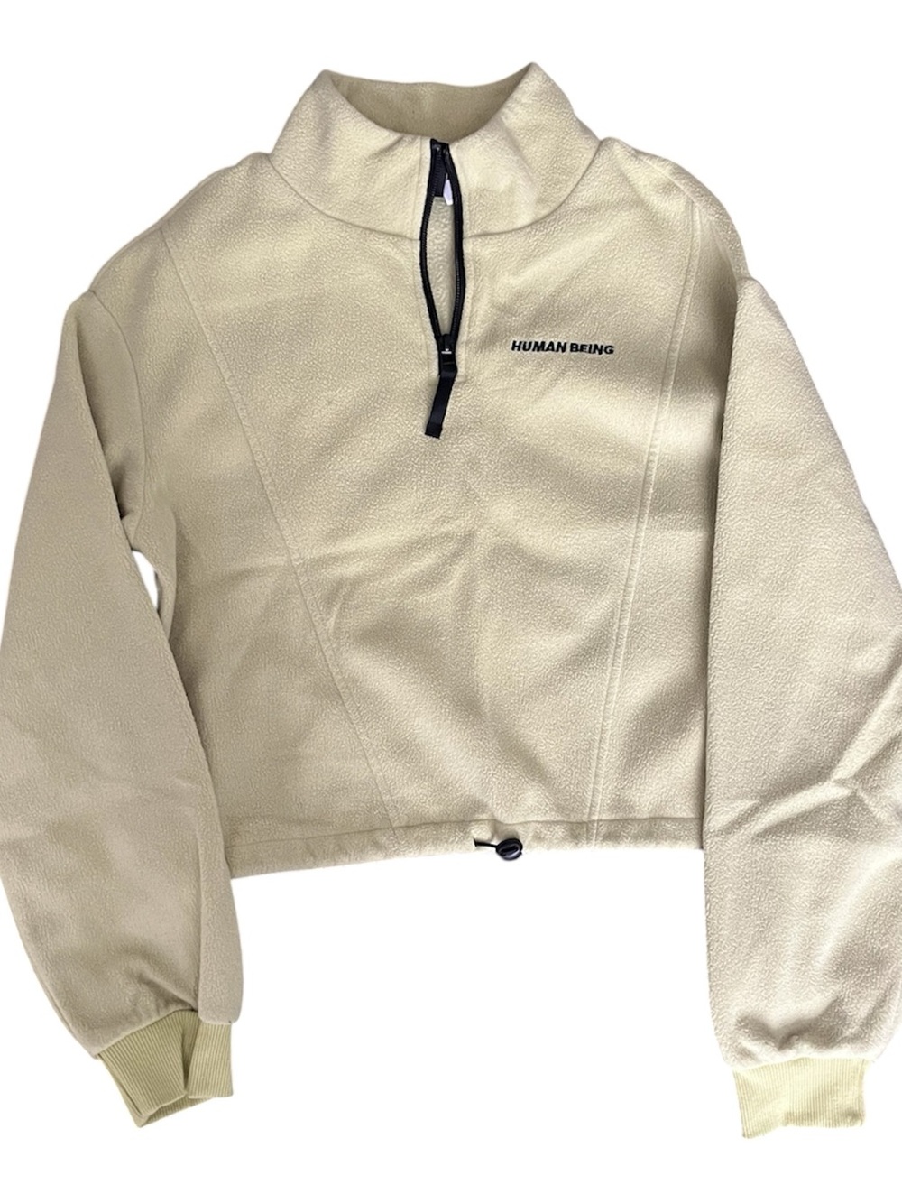 H&M neon Fleece Half-Zip Pullover